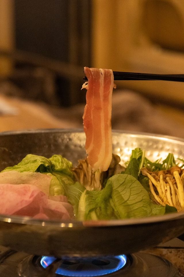 【こたつ席優先◎】◇黒豚と旬野菜のつゆしゃぶコース◇【2時間飲み放題付】