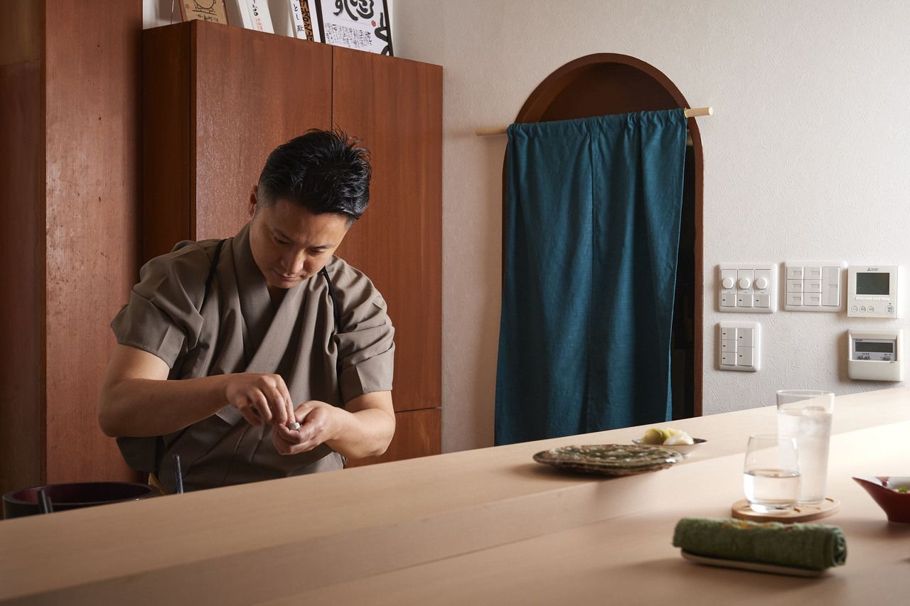 カウンター席限定寿コース