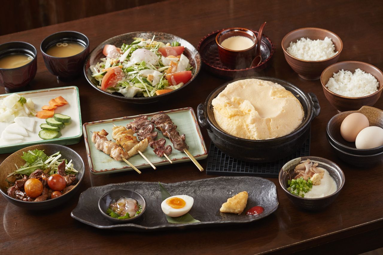 Fluffy hotpot course with 2 hours of all-you-can-drink