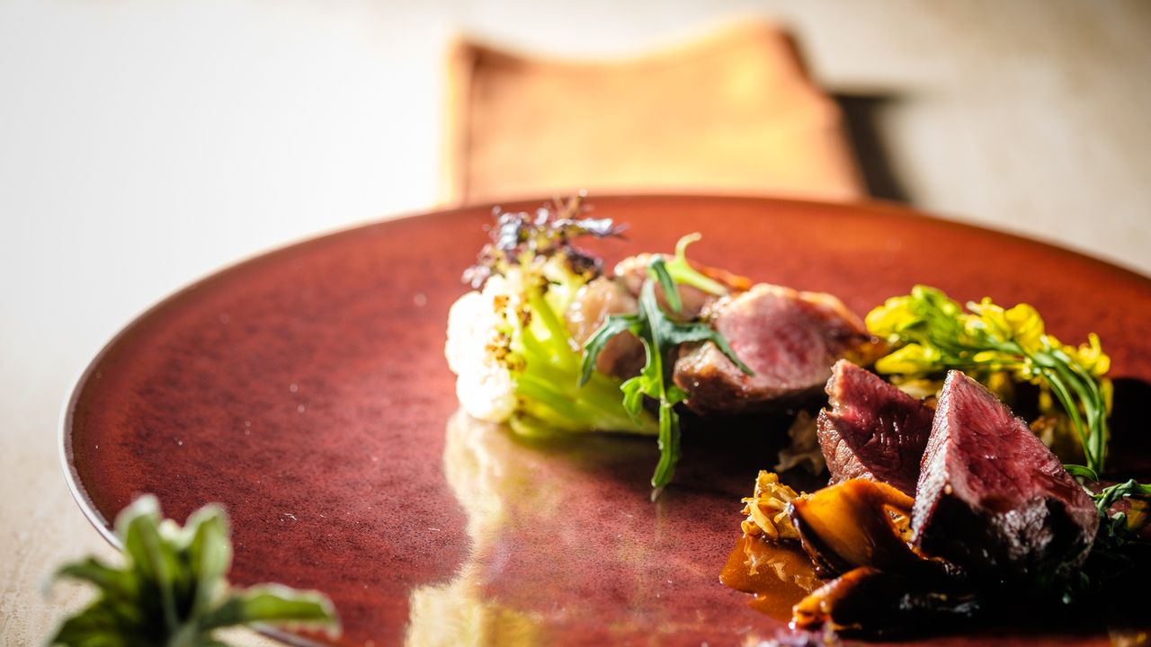 【TS】【Scotch Whisky フリー フロープラン】トラウトサーモンのマリネや米澤豚のグリルなど全4皿コース