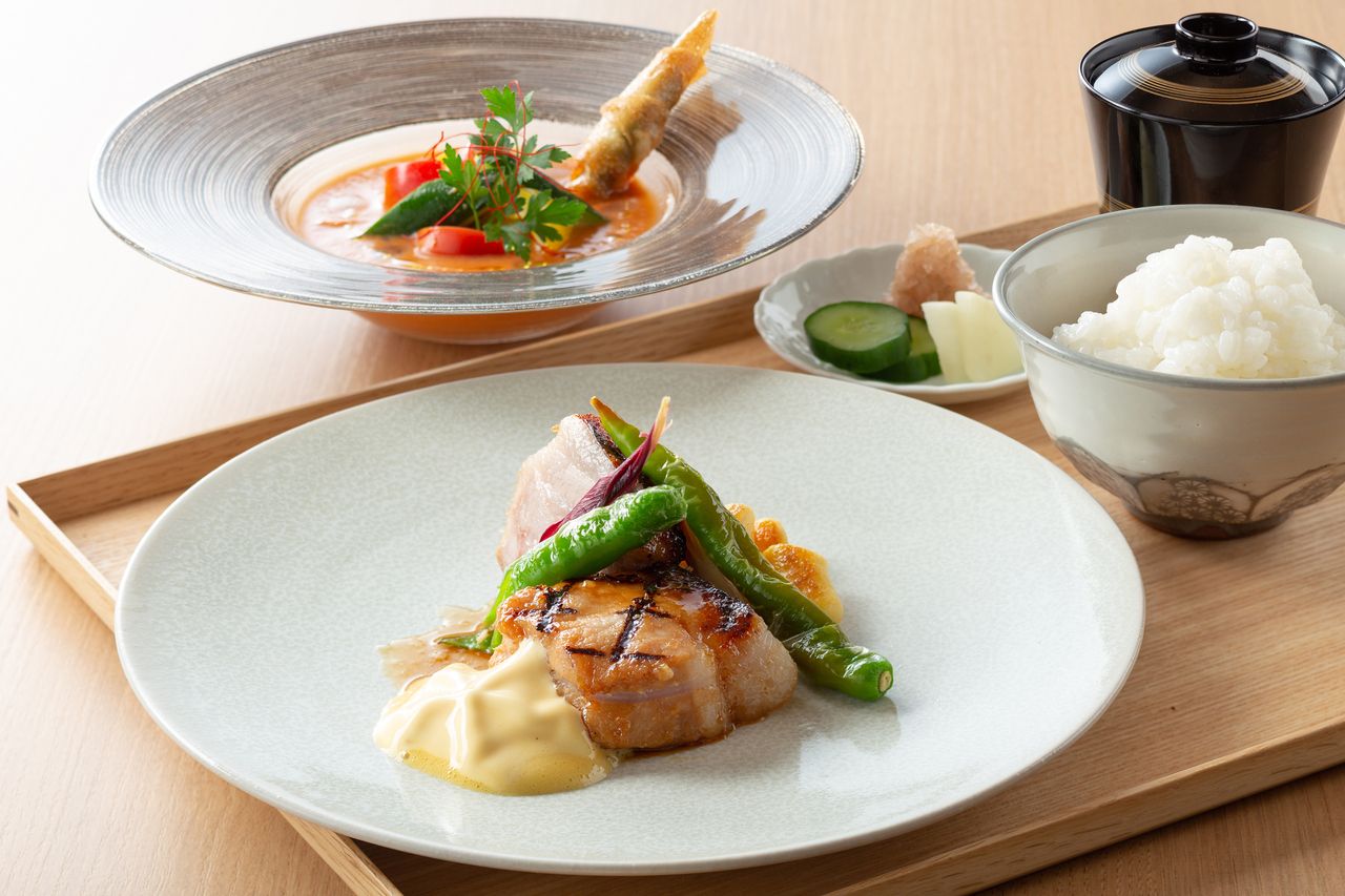 シェフのおすすめランチコース