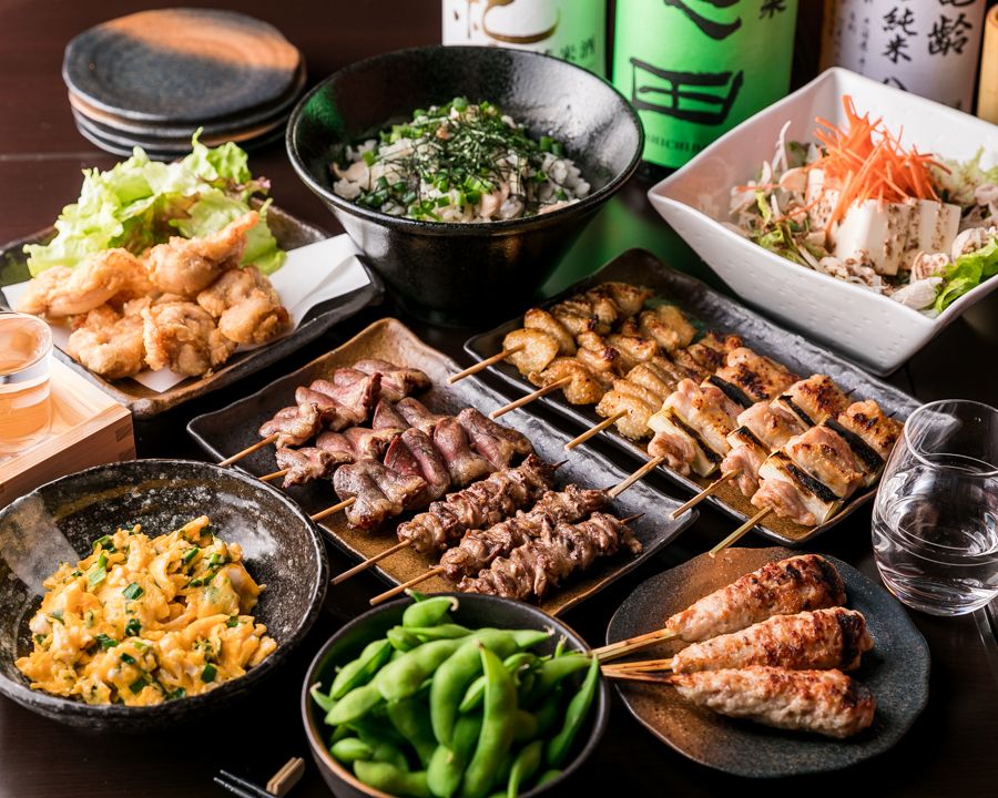 3 hours all-you-can-drink, 6 dishes, 6,700 yen