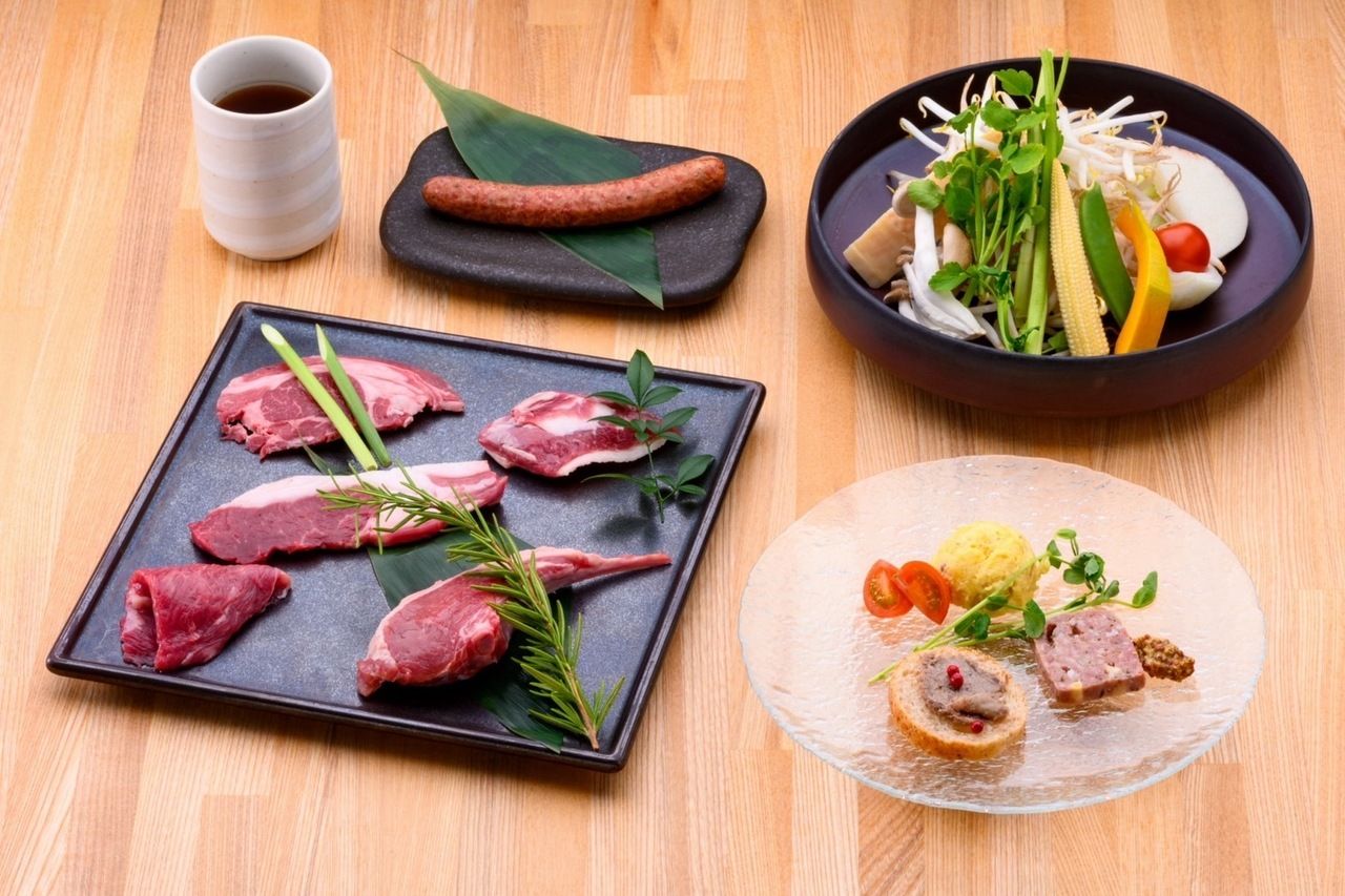 Hokkaido sheep and carefully selected imported sheep mini course