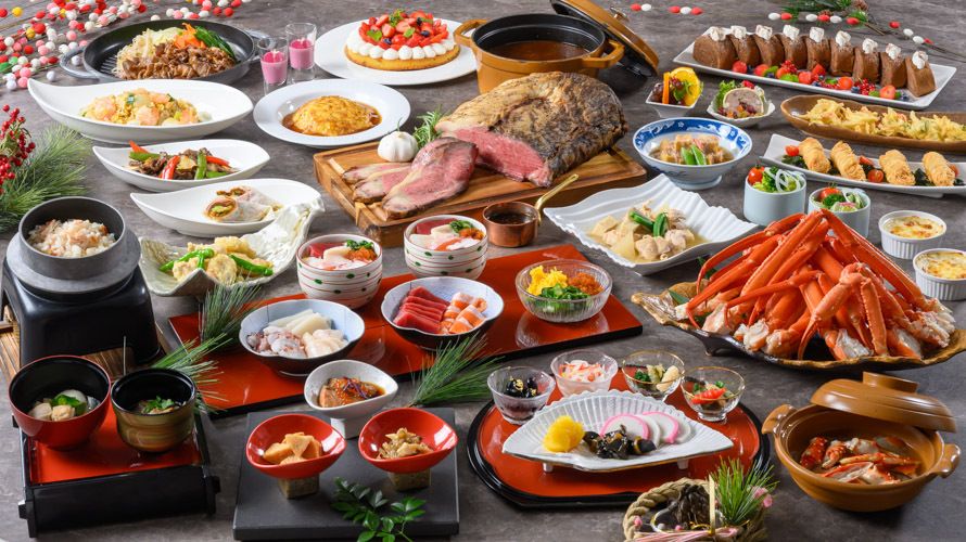 Year-end and New Year special buffet for adults