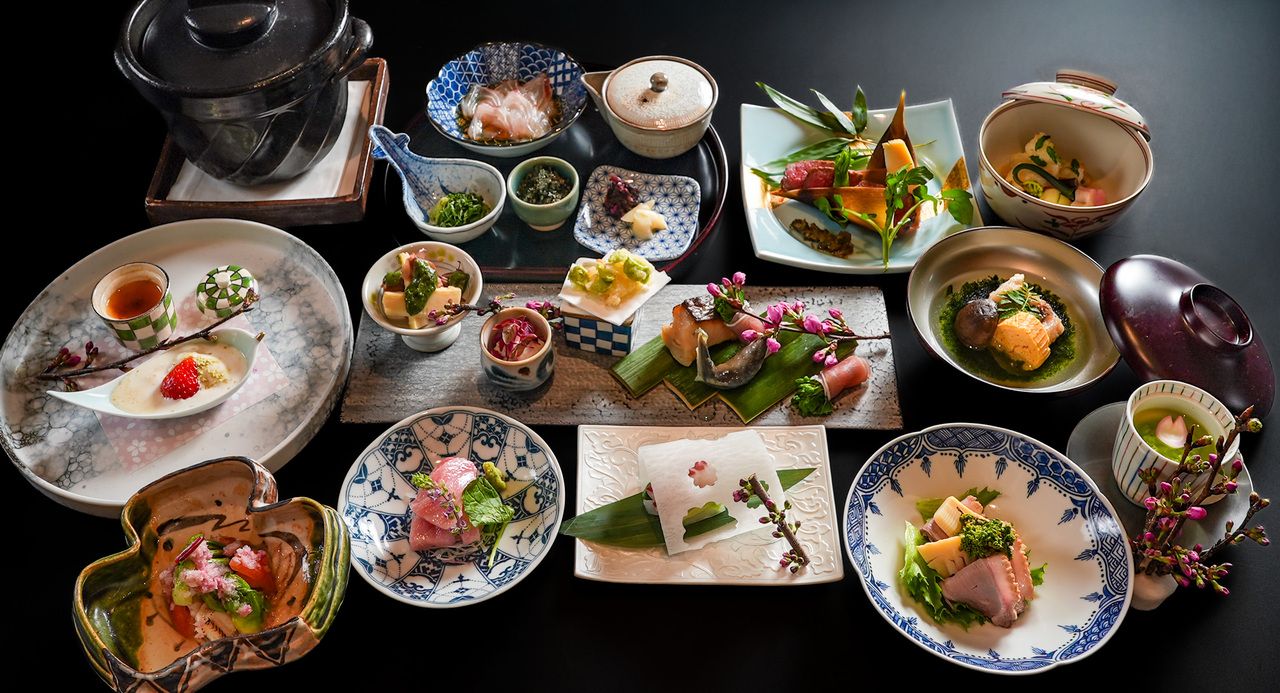 저녁식사(교가이세키 코스)