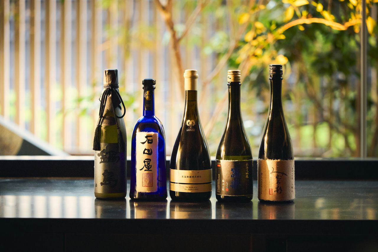 [Lunch] Kaiseki course + Premium 4-drink pairing