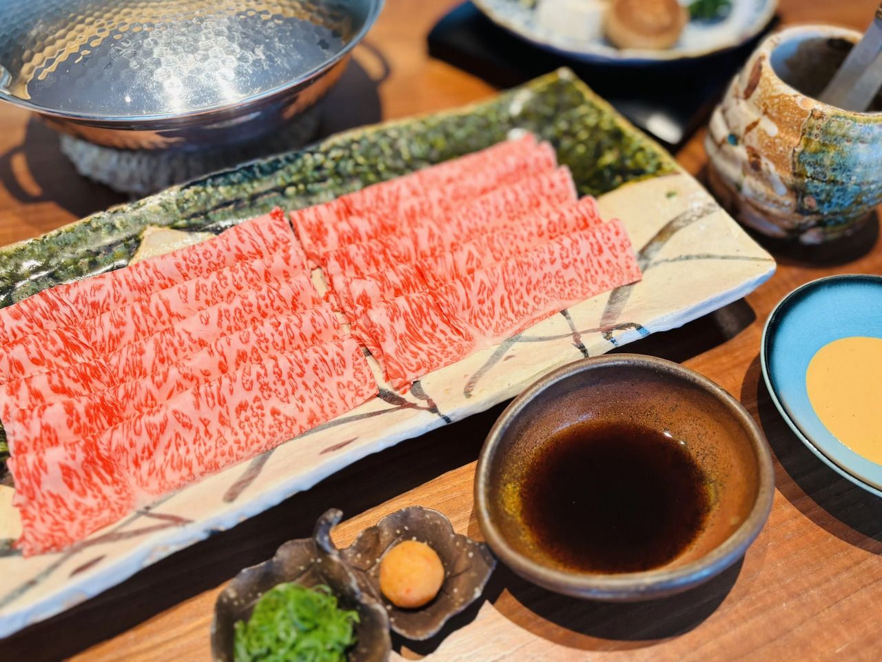 Lunch [MATSUSAKA Beef Shabu Shabu Course]