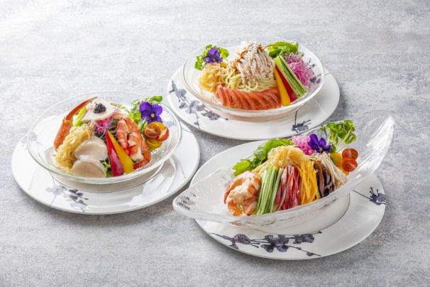 "Seafood Cold Noodles" - Chilled noodles with a variety of ingredients to herald the arrival of summer