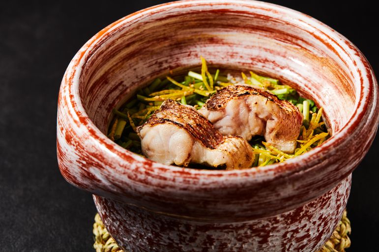 [Arataka Chef's Recommended Course] 7-8 dishes in total. This is a chef's recommended course that includes our specialty, Sea Bream Chazuke.