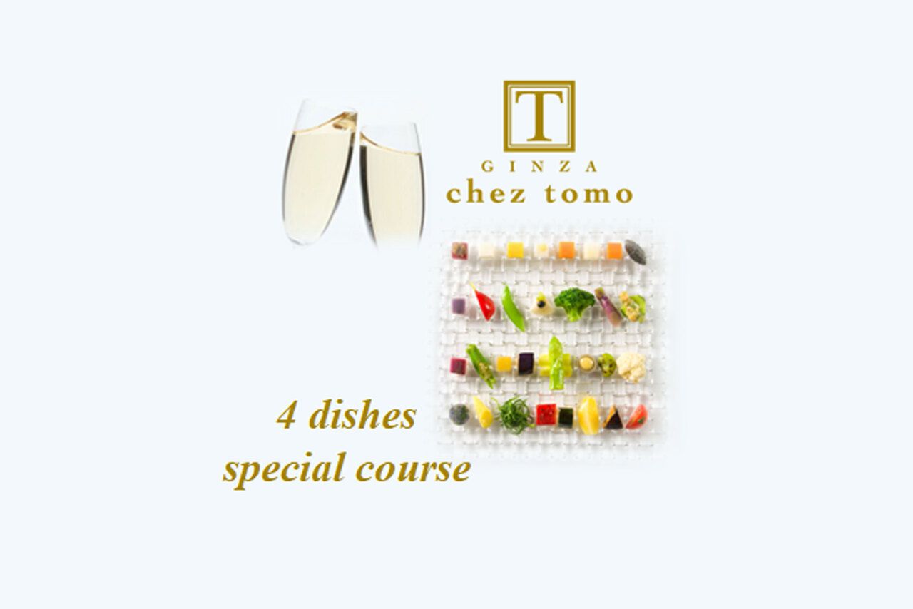 4-course prix fixe meal + sparkling wine toast