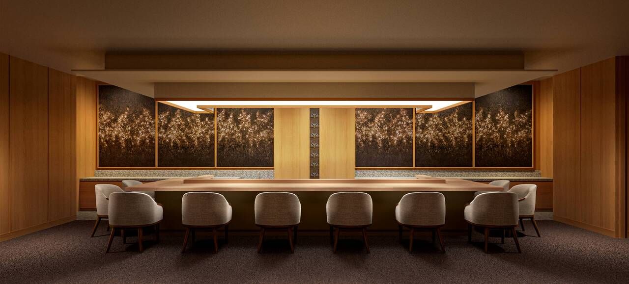 Dinner course (counter seating)