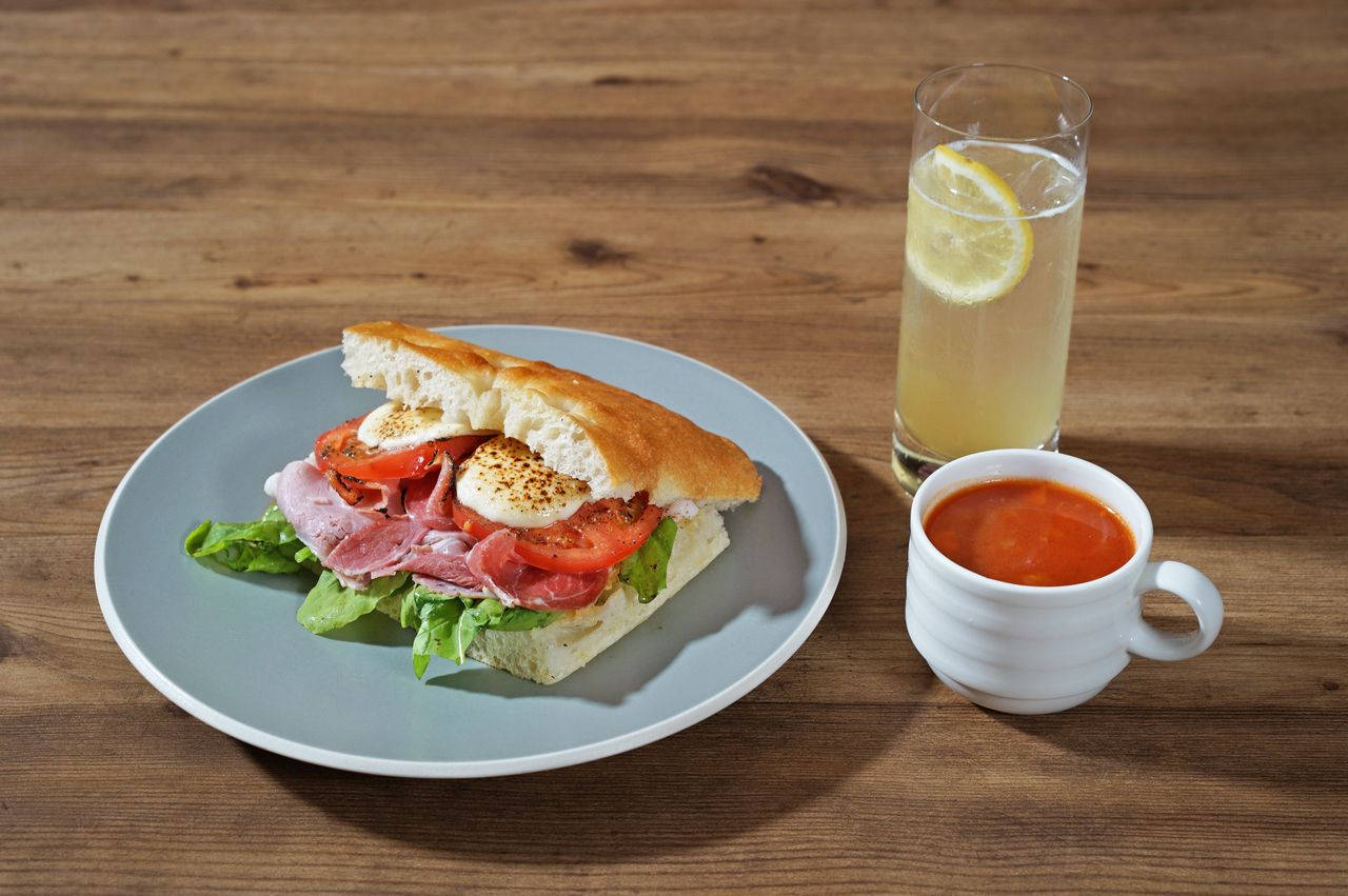 フォカッチャサンドセット【1日10食限定】