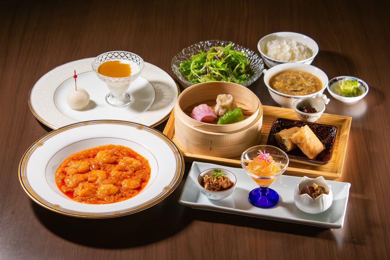 本格中国料理の選べるランチセットメニュー
