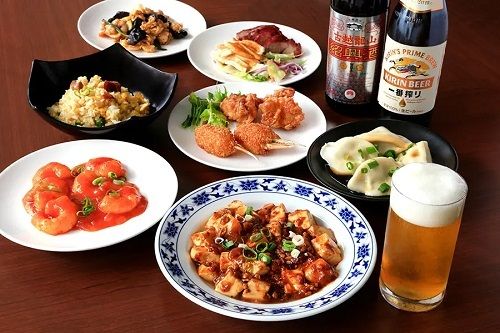 ネット予約限定！5,000→4,500円飲み放題付コース（全7品）