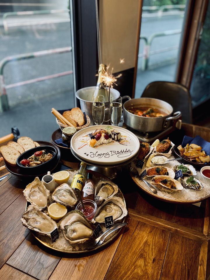 最高の牡蠣で祝う夜『牡蠣Lover's Anniversary』