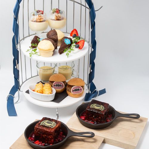 為 Granute 準備的下午茶三層架