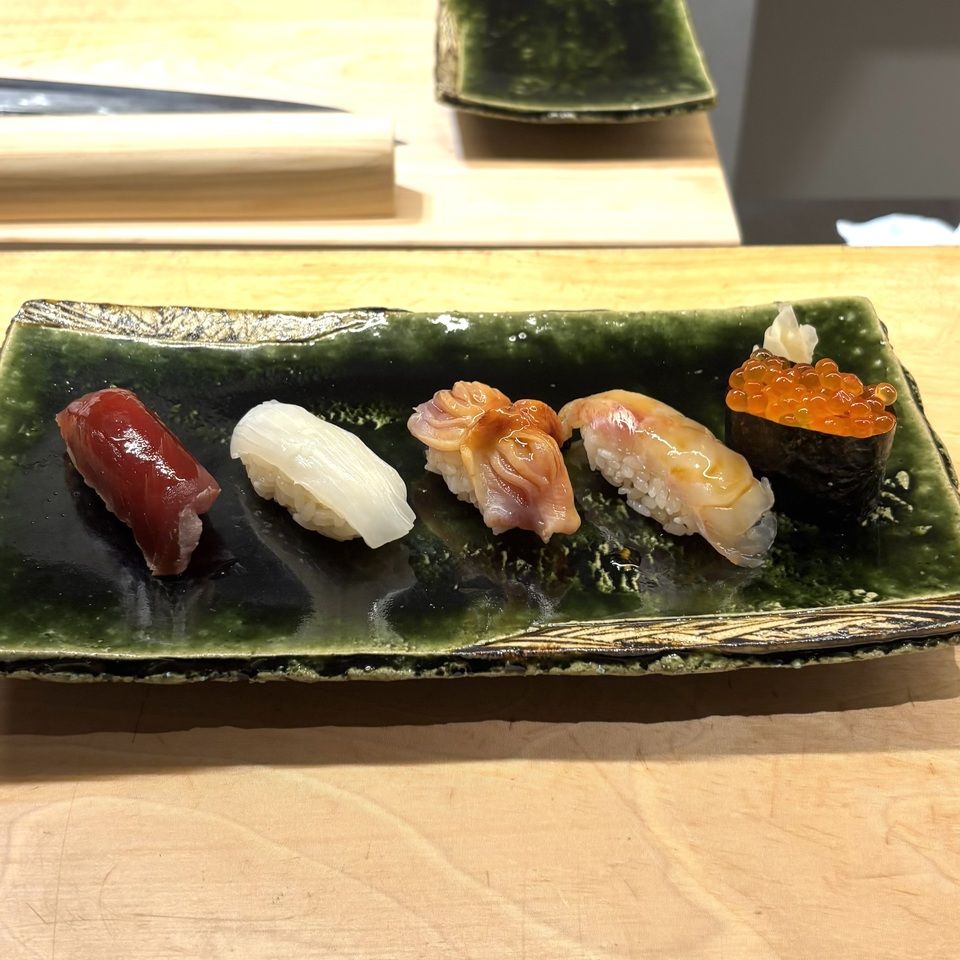 Omakase course: 13,200 yen