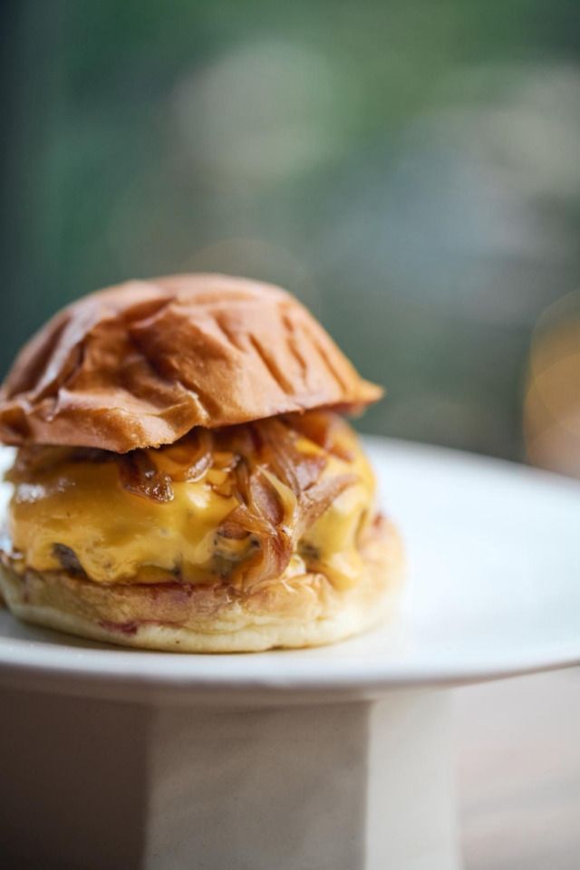 Wagyu beef burger set