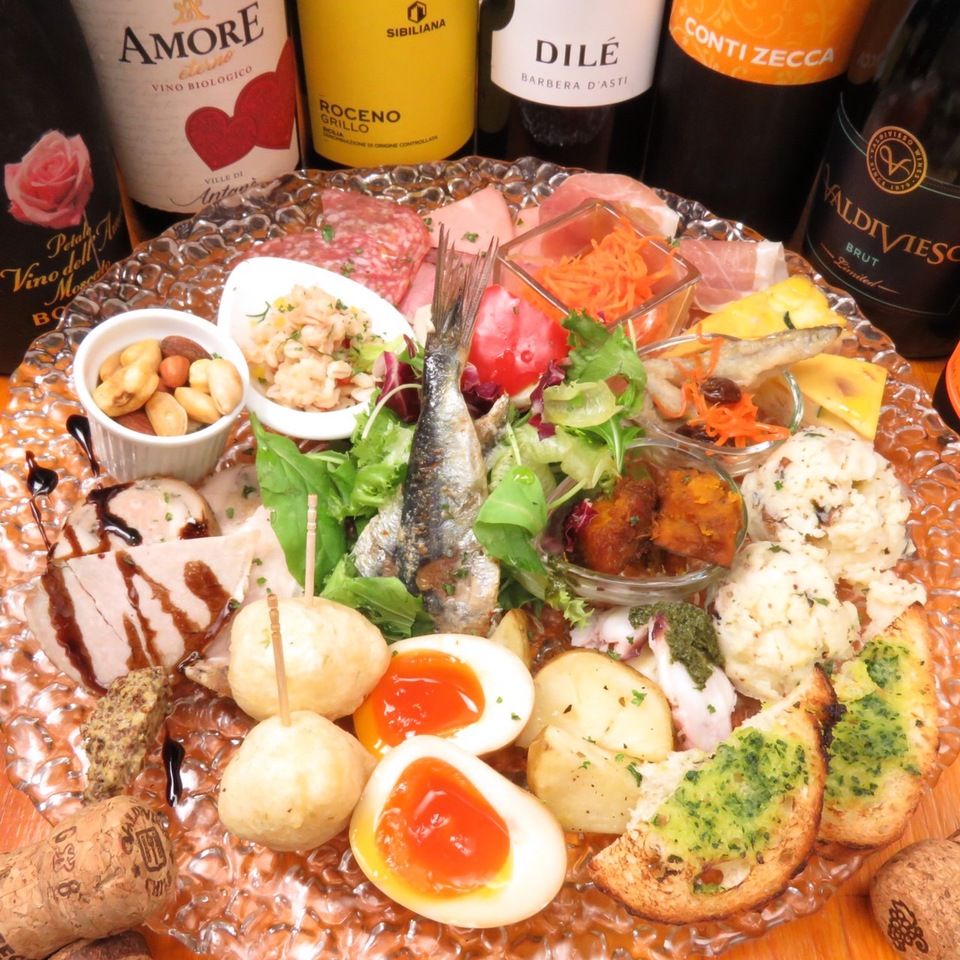 asse+plusといえばコレ！！前菜コース