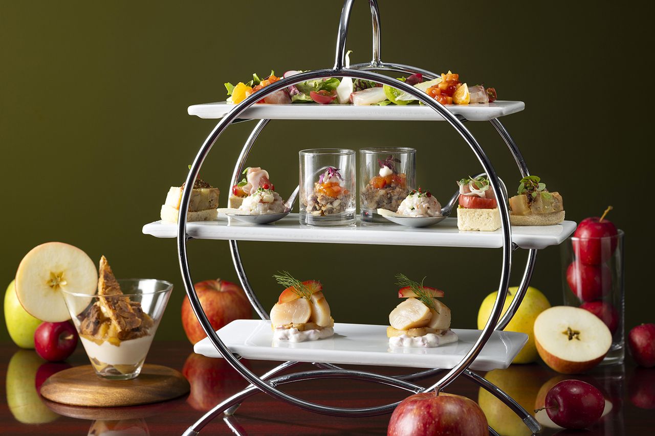  Winter-only High Tea "AMBROSIAL APPLE" ☆ Includes 90 minutes of free flow ☆