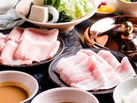전통 샤브샤브 금화돼지 코스 16품