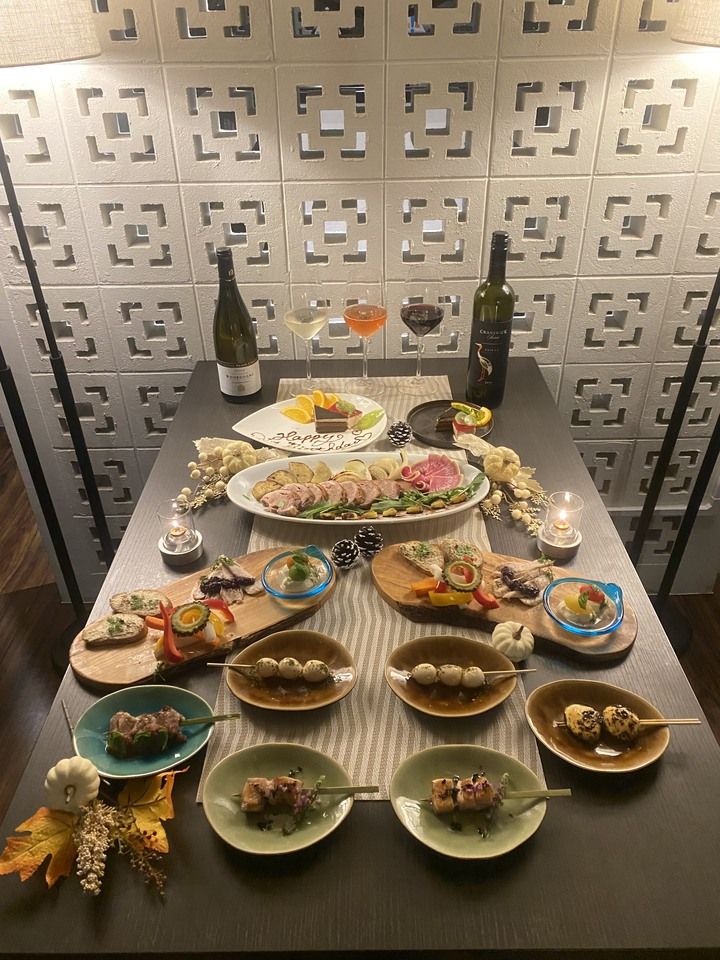 【女子会プラン】プチコース仕立てでおしゃれに！＜ドリンク3杯＞