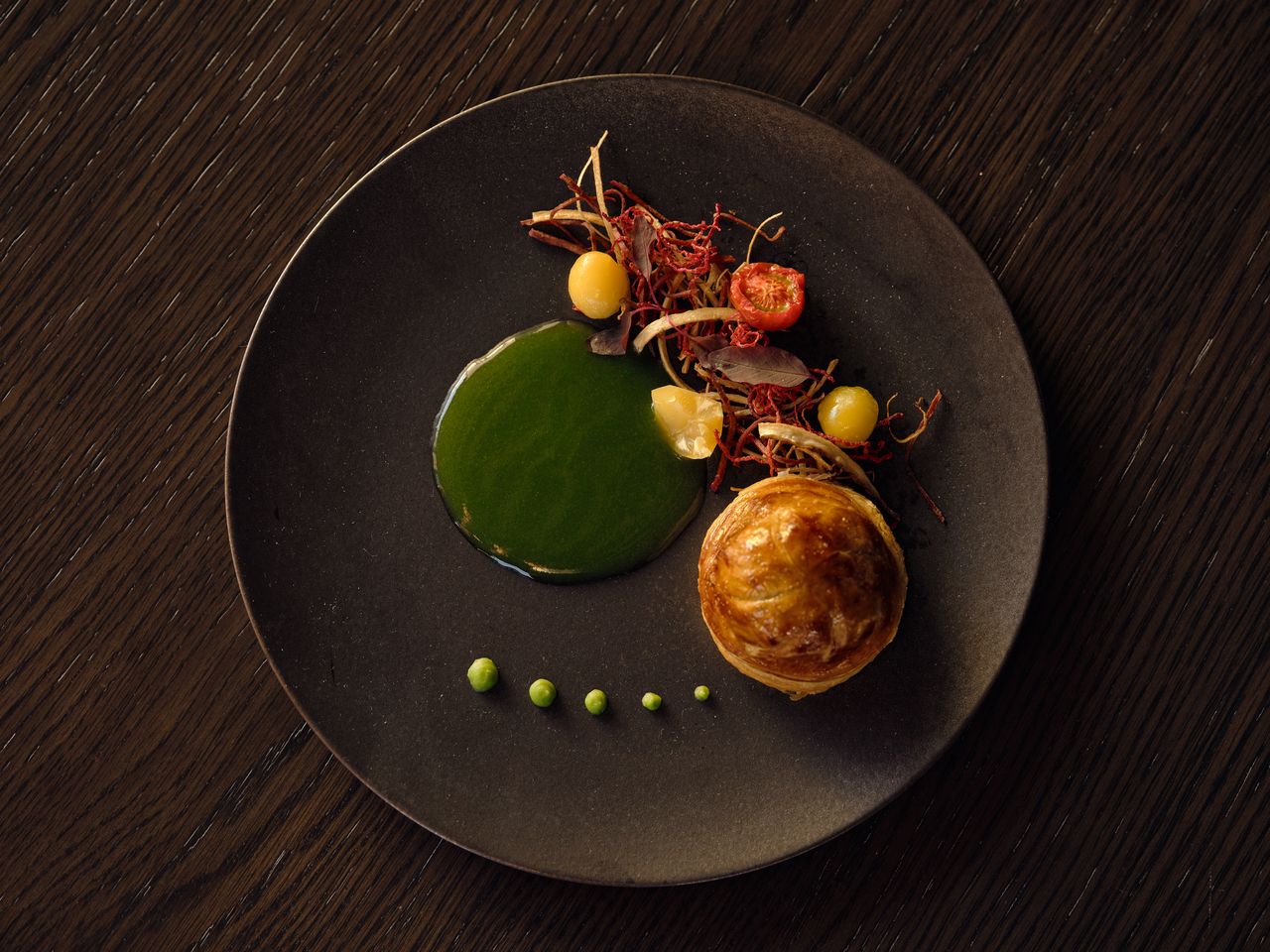 【フェスティブコース】盆栽から着想を得たクリエイティブディナー全5品＋ワインペアリング3杯付き