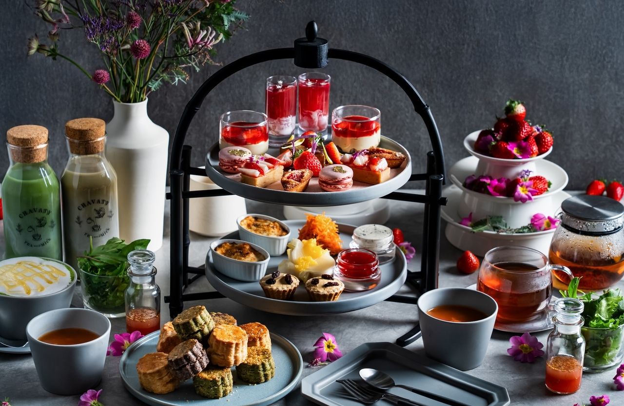 ◆シャンパン付き◆ストロベリーブリス・アフタヌーンティー（数量限定/完全予約制）