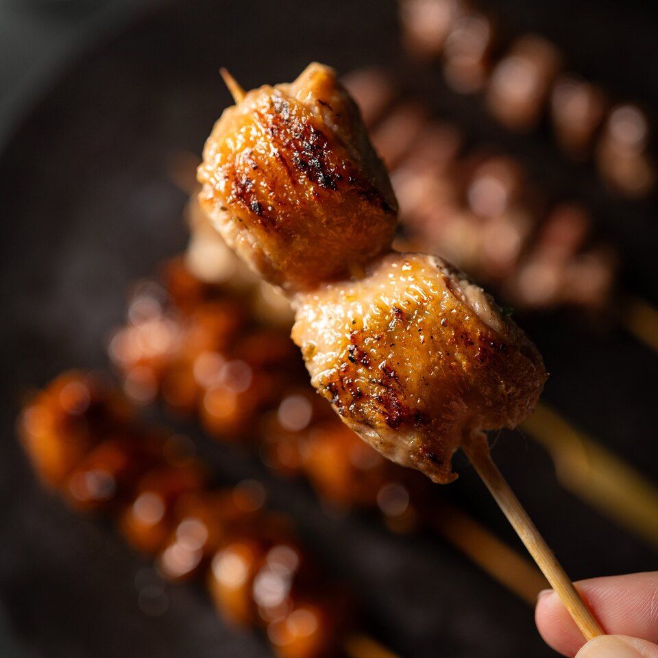 【3時間飲み放題付き】おまかせ焼鳥ととろろ鶏出汁鍋など11品