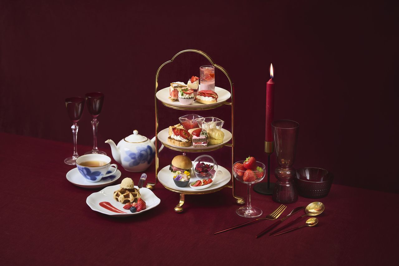 [Includes a souvenir baked confectionery] AFTERNOON TEA ---🍓Strawberry Afternoon Tea🍓--- [Official Website Reservation Discount]