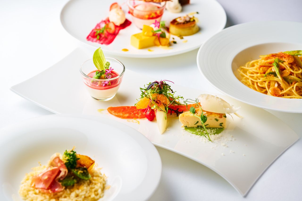 [Bellezza Spring] A three-course meal featuring spring flavors made with seasonal ingredients