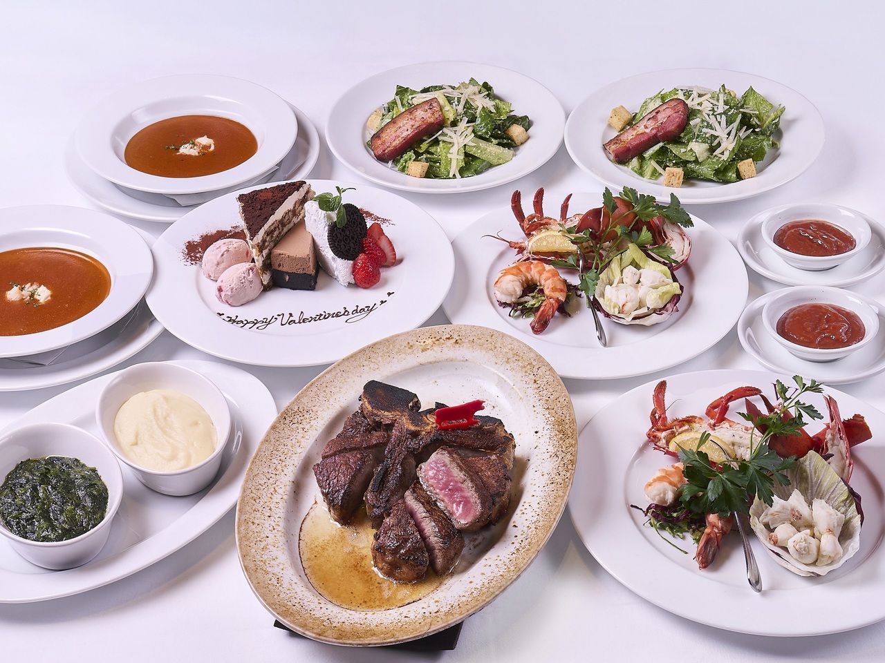 1/26~2/14Limited【Welcome Champagne】VALENTINE COURSE