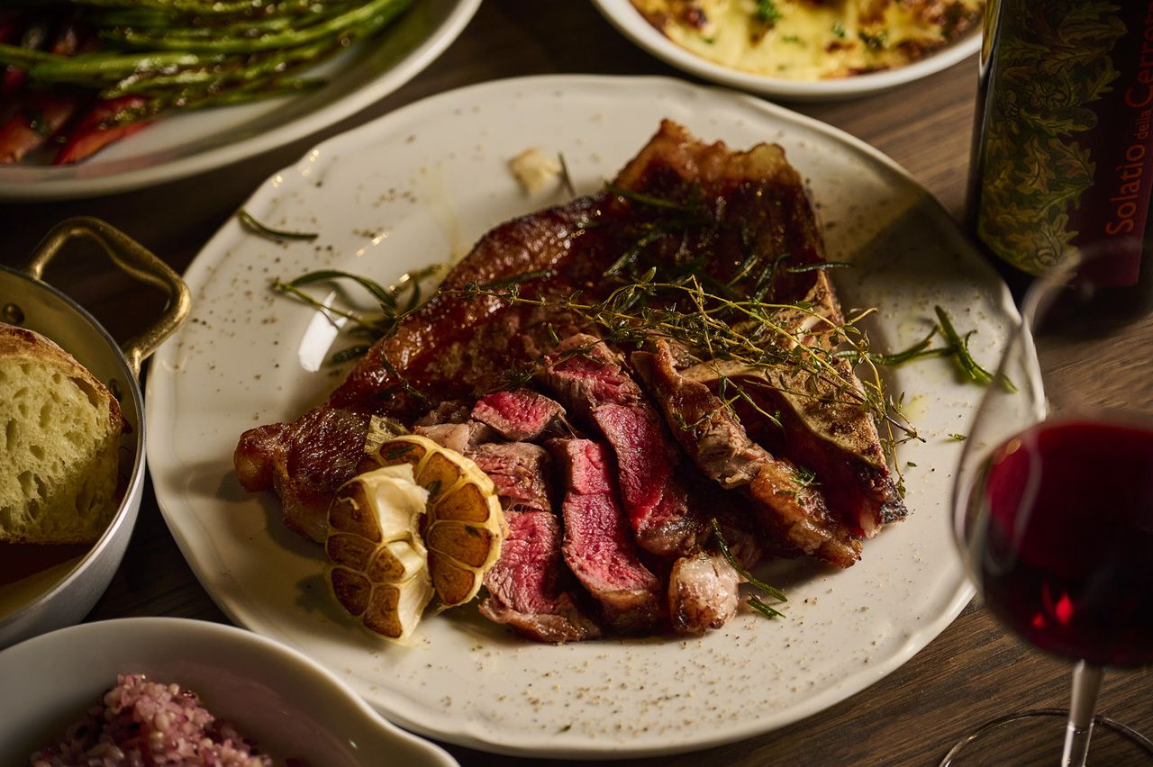 Dinner Grill Course [Hokkaido Toyonishi Beef T-bone Steak]