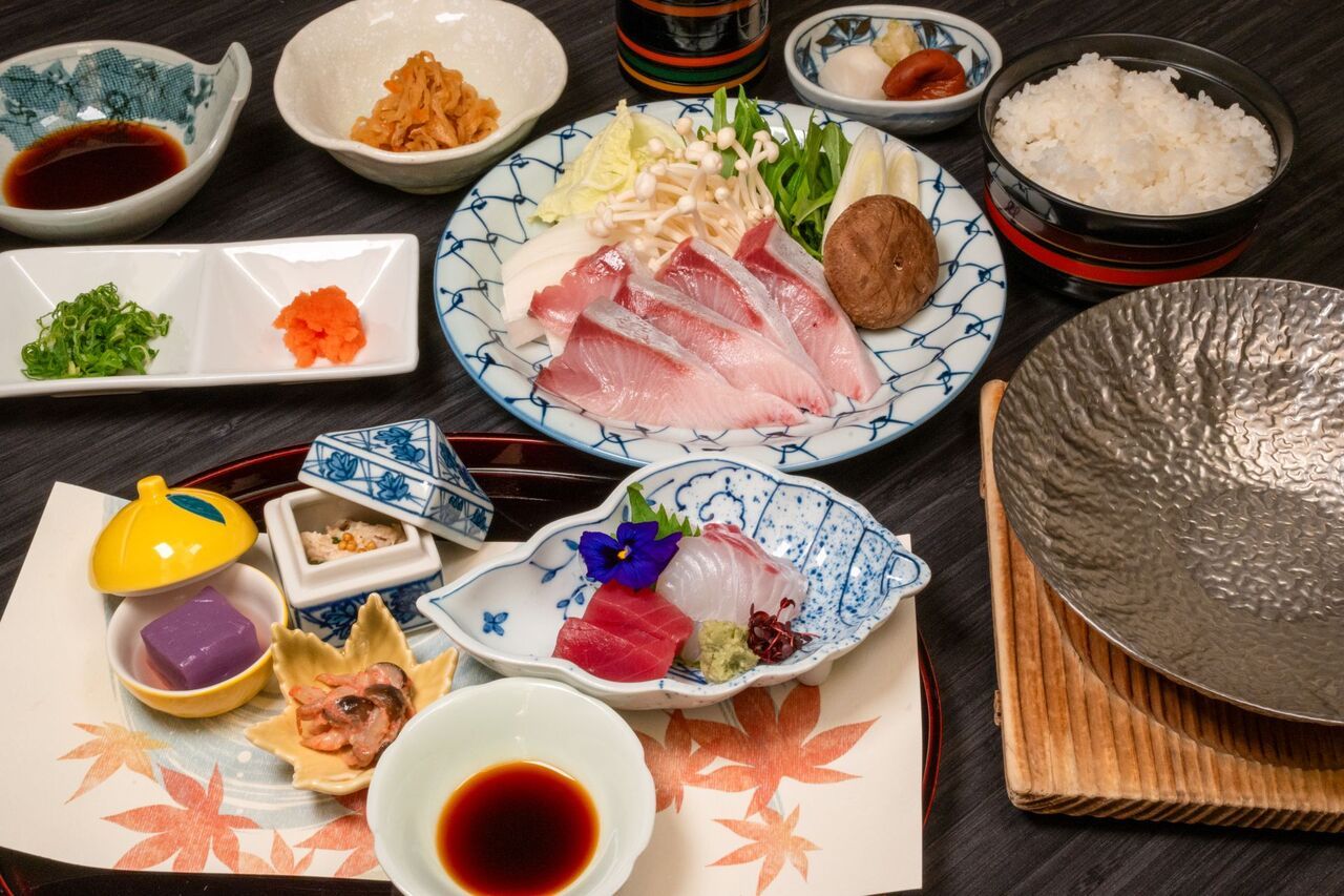 [Kobe Tamura] Yellowtail Shabu-Shabu Set ★ Oval Points Program Member Price