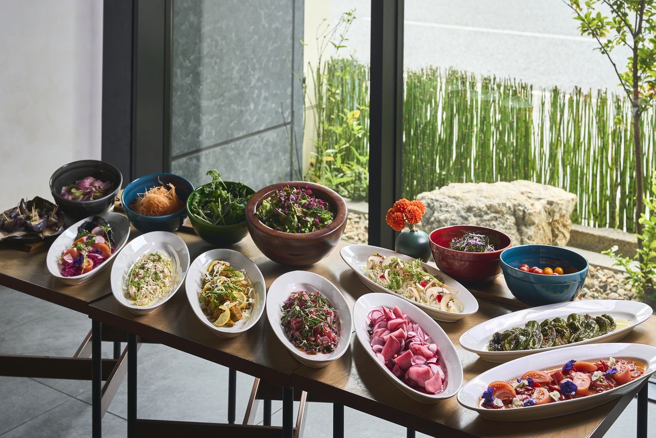 Delicious and beautiful [Vegetable Buffet]