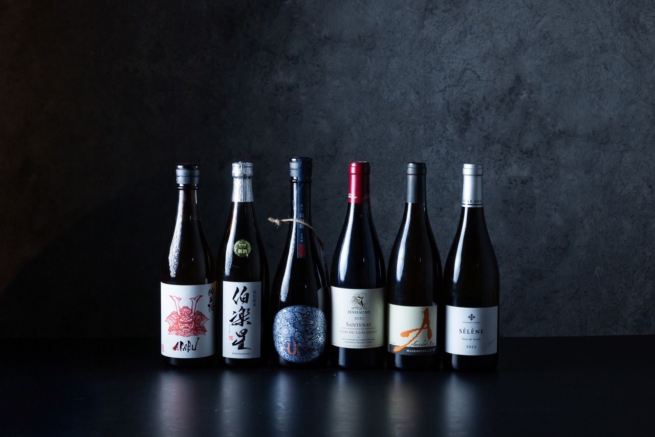 ５種ペアリング付　夜のおまかせコース