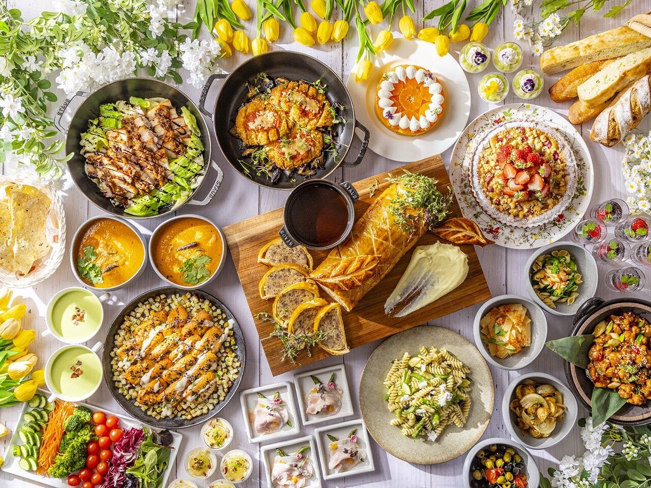 Weekend & Holiday Spring Lunch Buffet　Adults