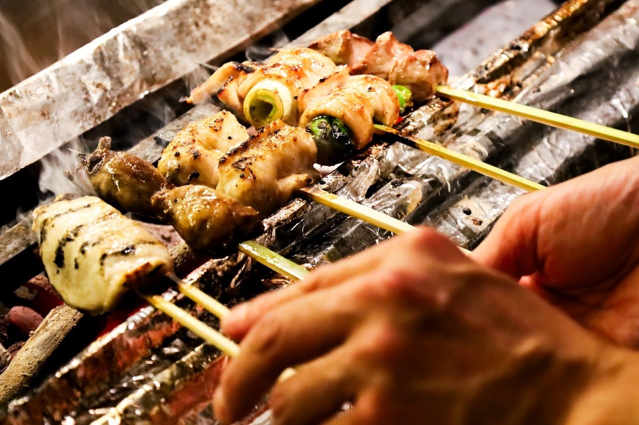 佐田十郎的八串烤肉