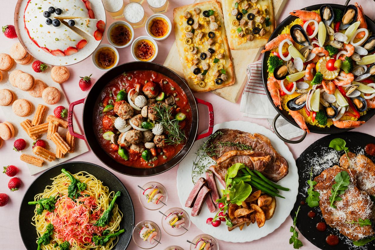 [Weekdays] Traveling Buffet: Italian & Spanish Lunch Buffet