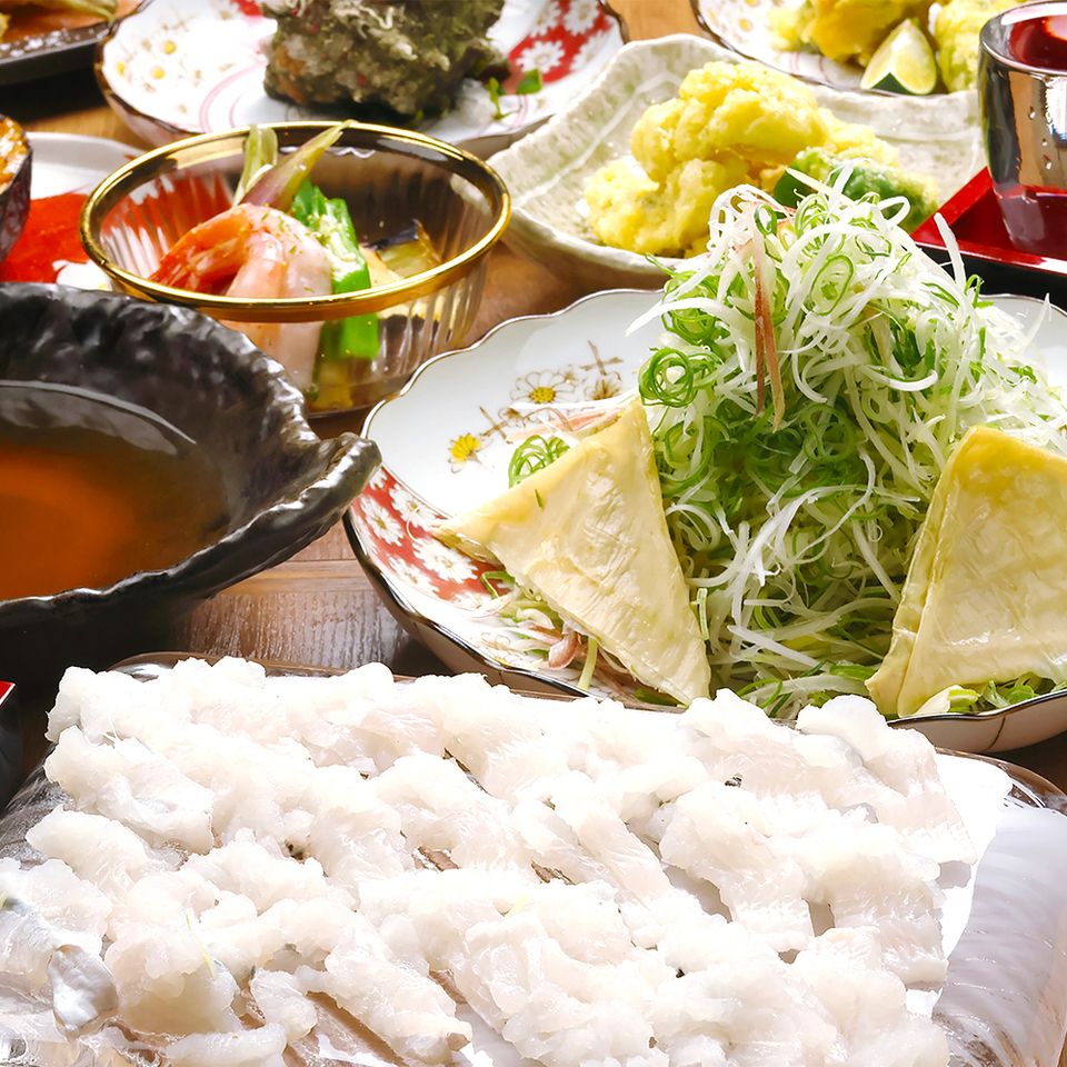 [Summer limited plan] A banquet plan featuring the summer delicacy "hamo" ☆ Sashimi, wagyu beef, etc. 7,000 yen (all-you-can-drink included)