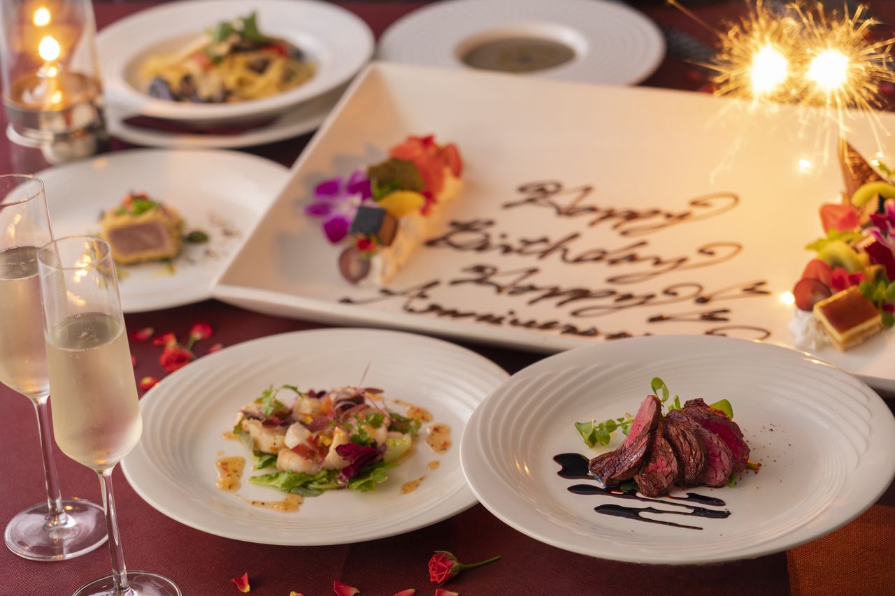 大切な記念日や誕生日のお祝いに　2026 SPRING Anniversary コース