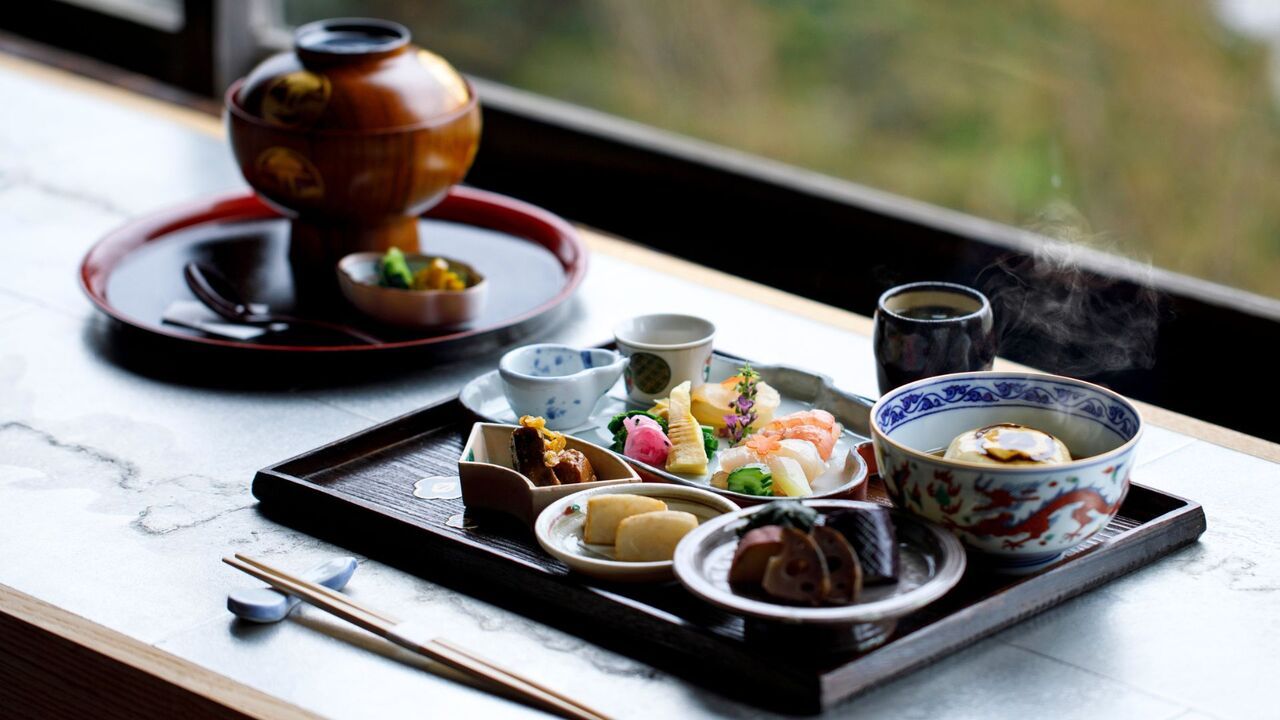 "Crab porridge" at Tsubajin restaurant (lunch)