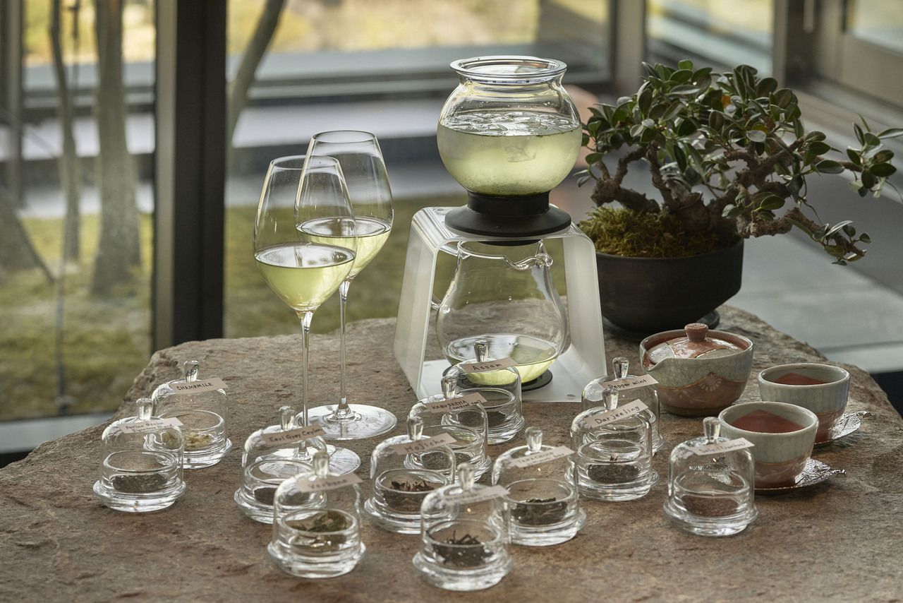 【窓側確約・乾杯シャンパン付き】抹茶アフタヌーンティー