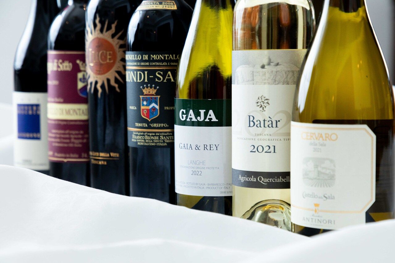 【バルディコース】季節のシェフお薦め 全7品　＋ソムリエ厳選5種の【プレミアム】ワインペアリング　50,000円(税込・サービス料込)　