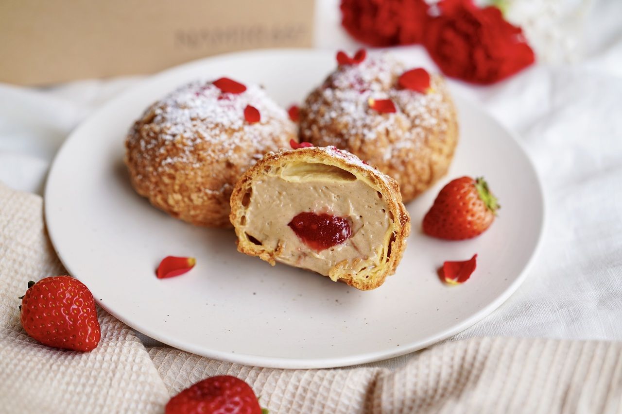 【테이크 아웃】홍차와 장미의 슈크림