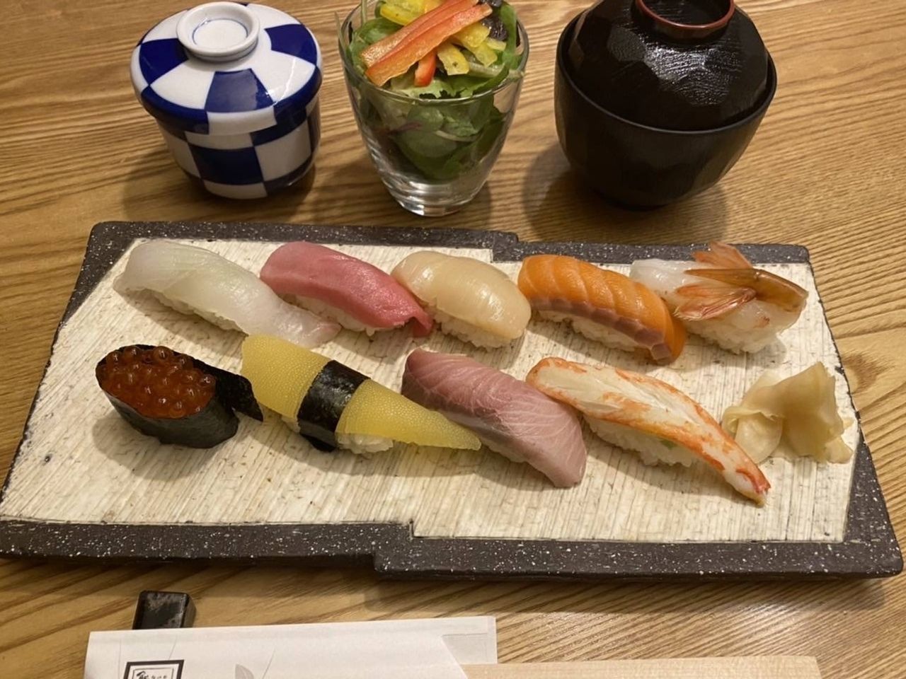 [Lunch] Aoi nigiri sushi