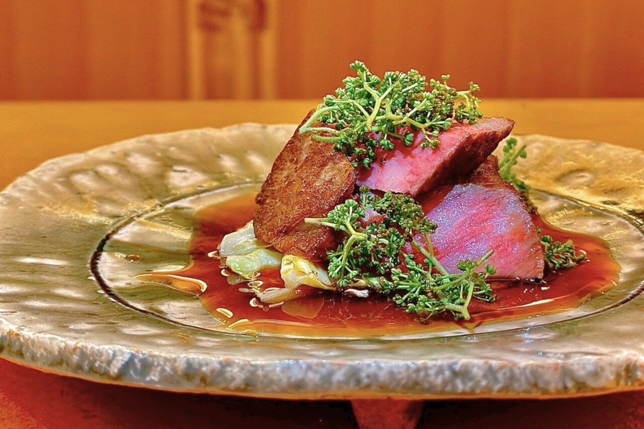 Seasonal Special Akagi Beef Course