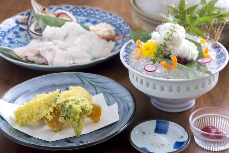 【限定】泳ぎ鱧づくし会席
