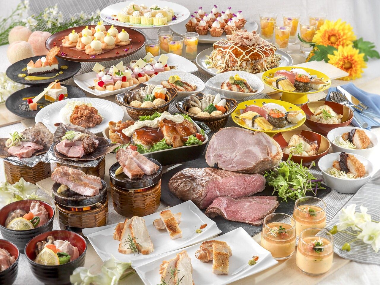 【Weekday Exclusive Lunch Plan】 (Adults) “Summer Premium Buffet” – A delicious journey to savor local delicacies –