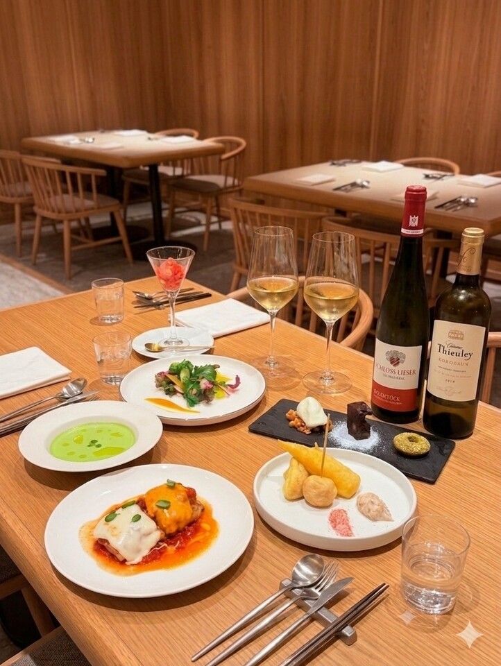 Lunch B Course (6 dishes) 5940 yen